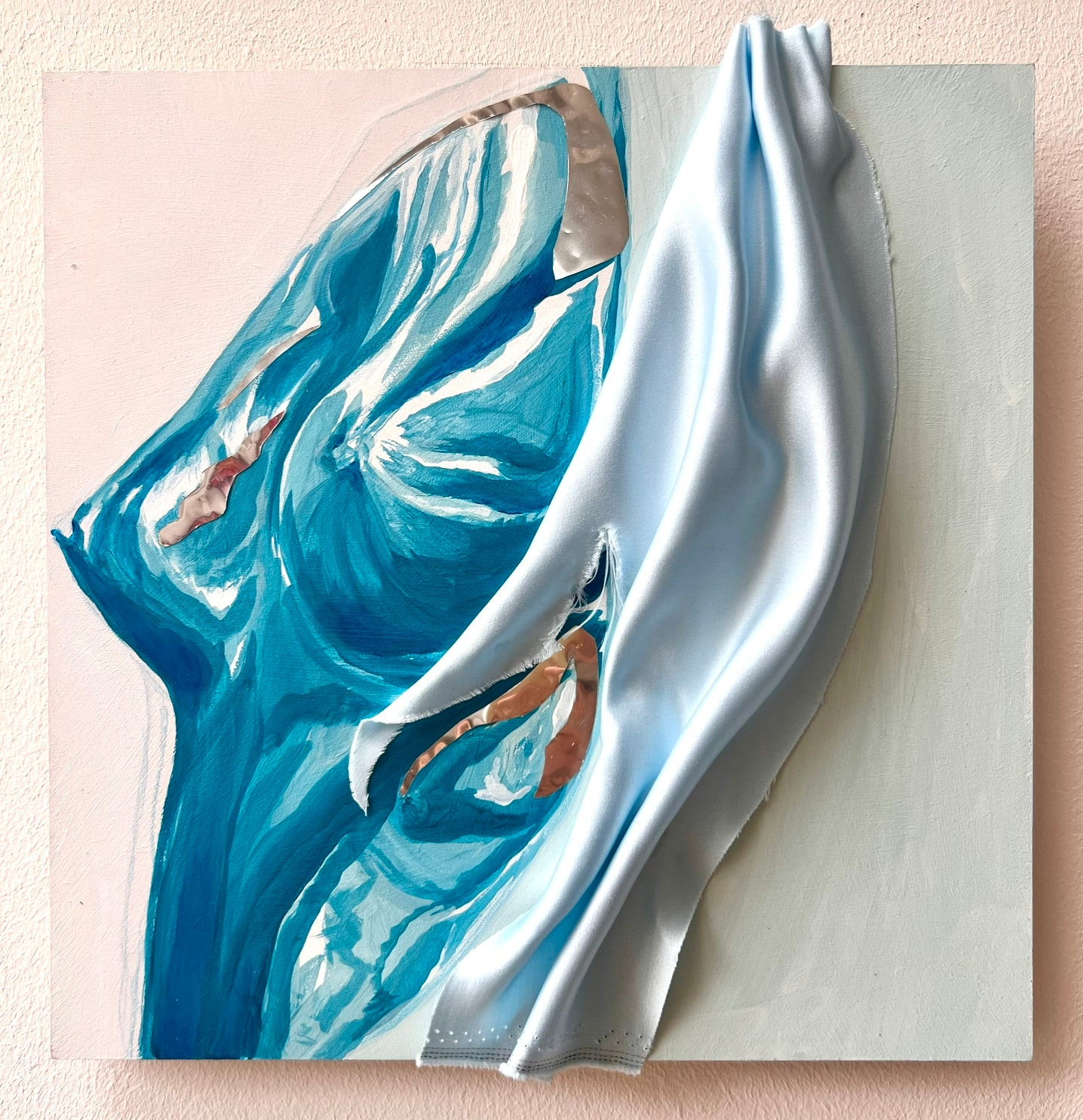 Cast in blue